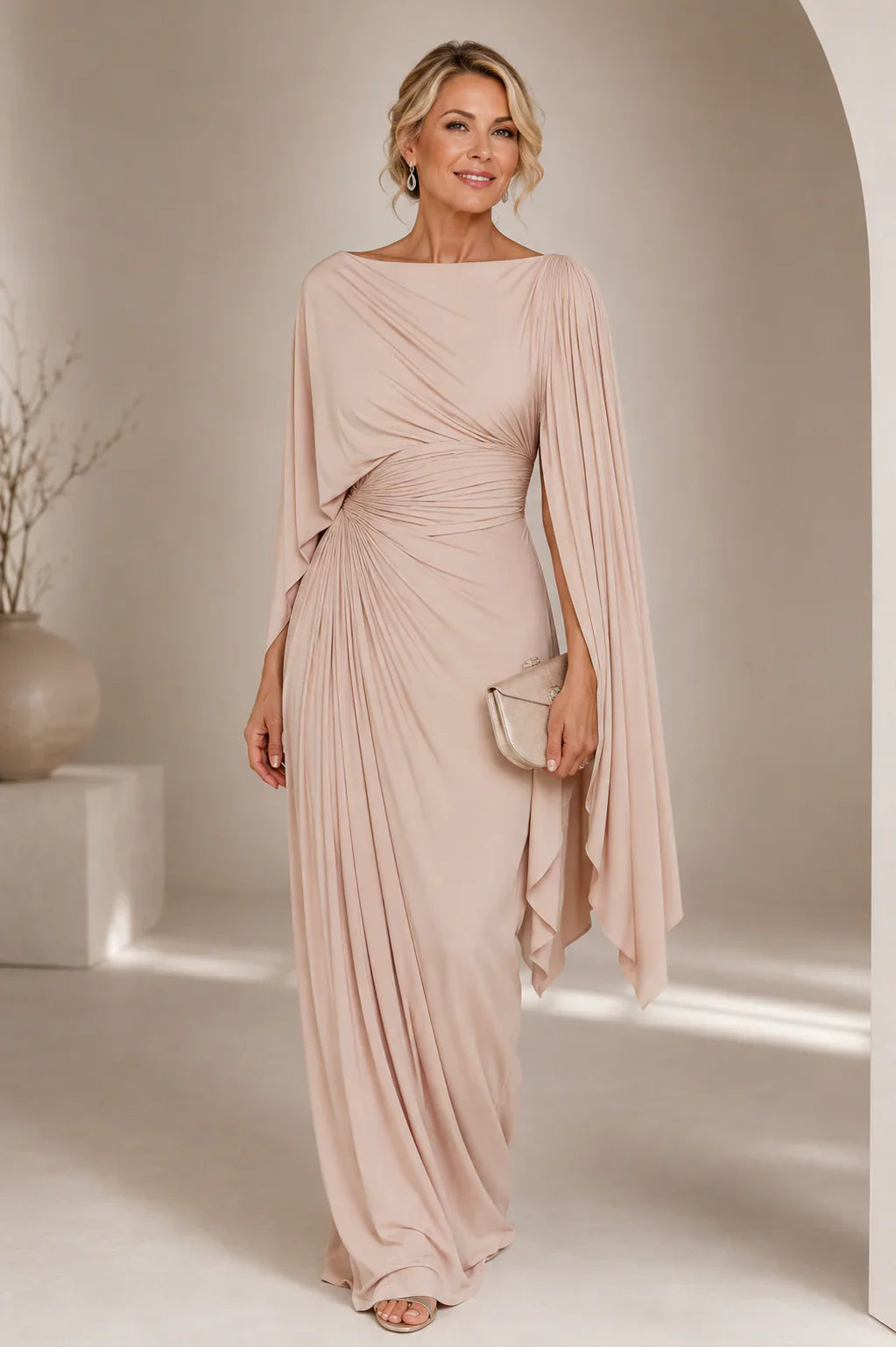 Lyssa | Pleated Maxi Dress