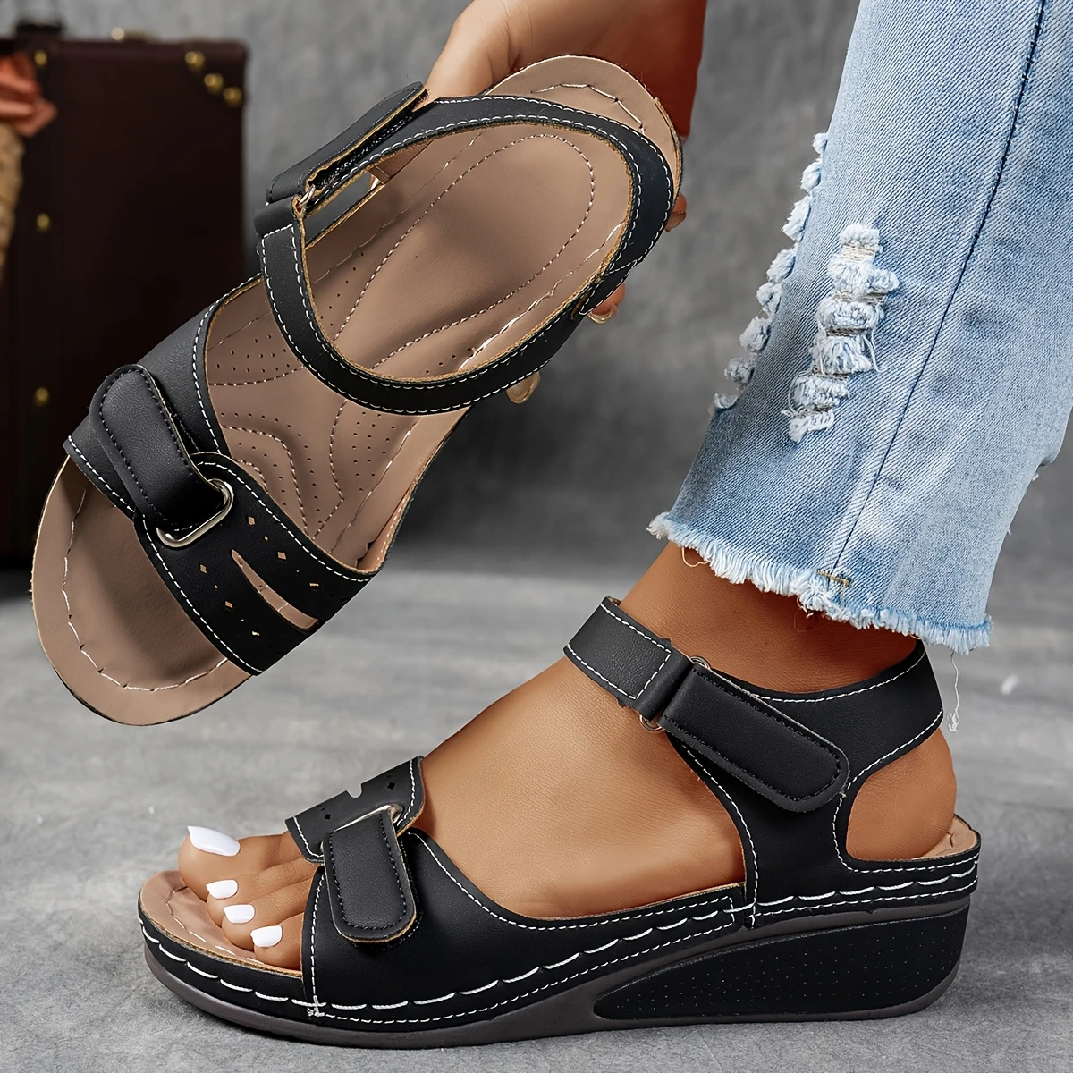 SERENA™ – ORTHOPEDIC WEDGE ARCH SUPPORT SANDALS