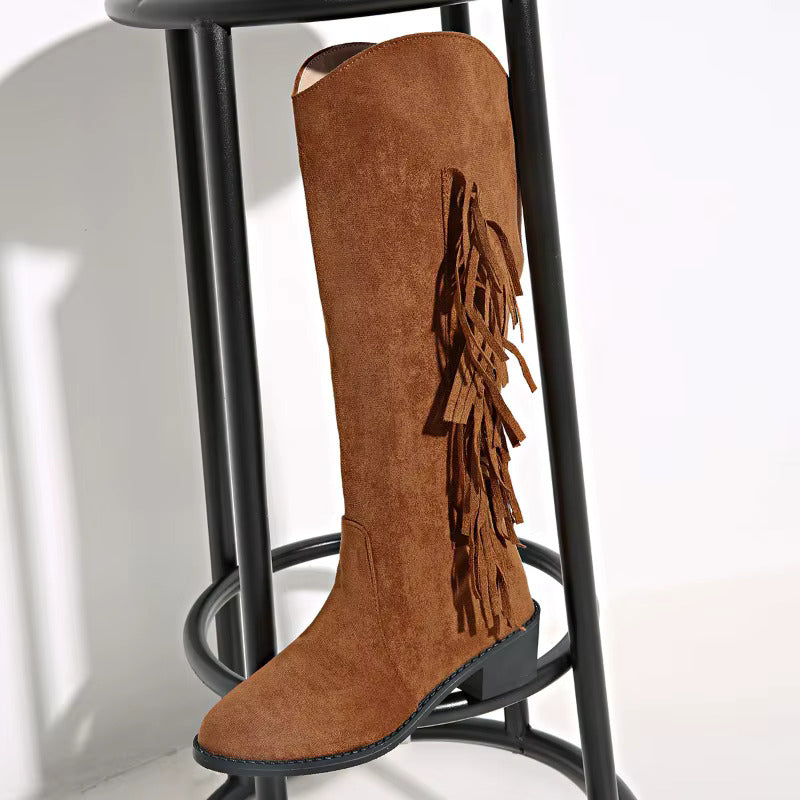Refined Leather Street Boots