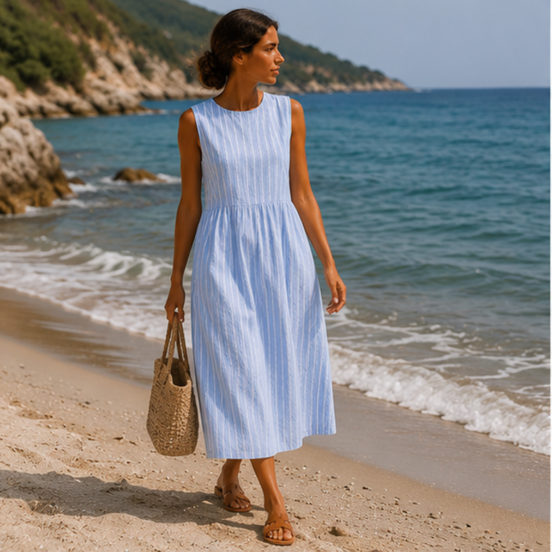 Anaïs | Coastal Striped Dress