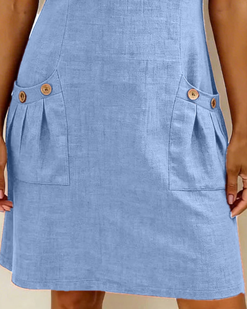 Lina™ Dress — Natural Elegance for Everyday Wear