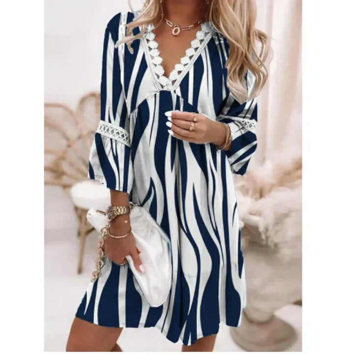 Cassandra Summer Dress – Floral Lightness and Casual Elegance