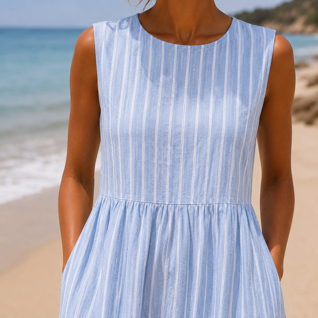 Anaïs | Coastal Striped Dress