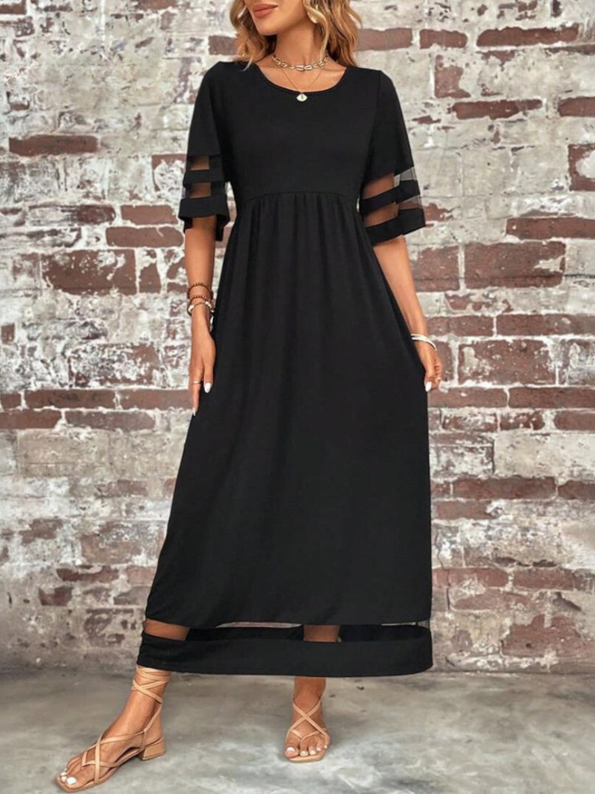 Kathryn™ | Chic Tummy Flattering Coverage Dress