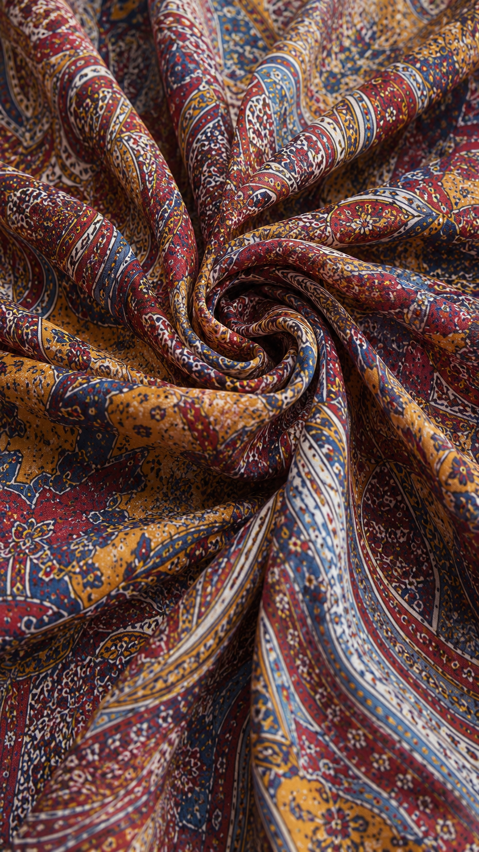 Odelisse – Bohemian Maxi Dress with Artistic Print