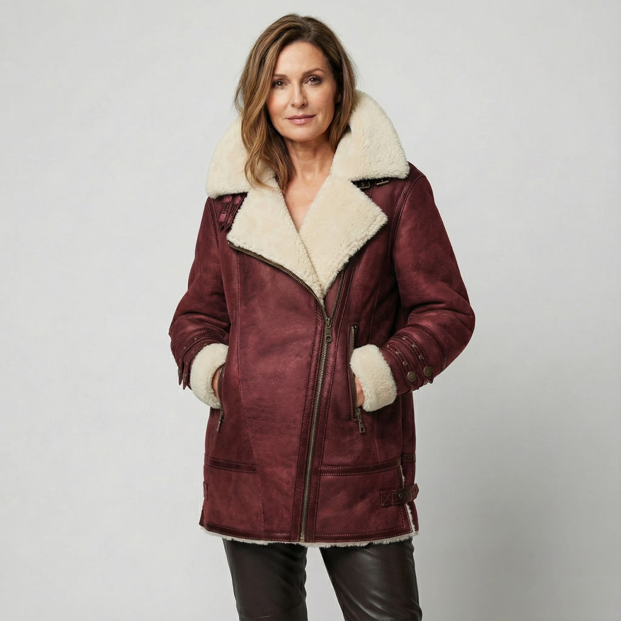 Campbell™ | Shearling Aviator Jacket