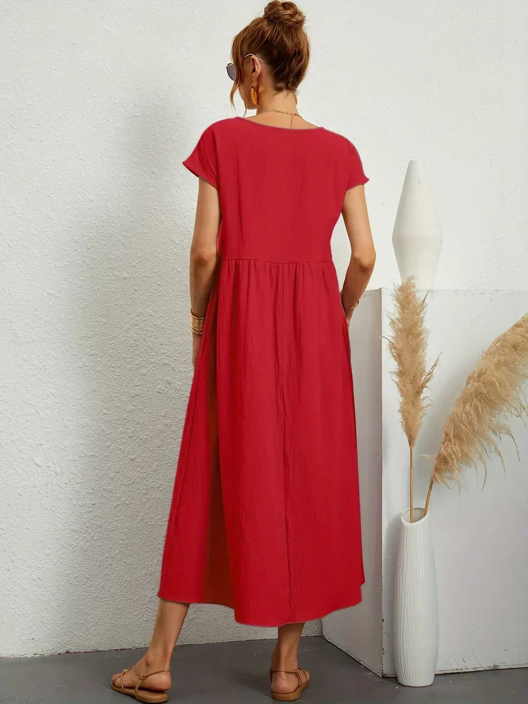 Gabrielle™ — Timeless Elegance Midi Dress