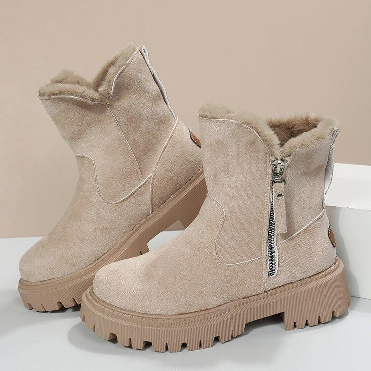 Campbell™ | Faux Fur Lined Ankle Boots