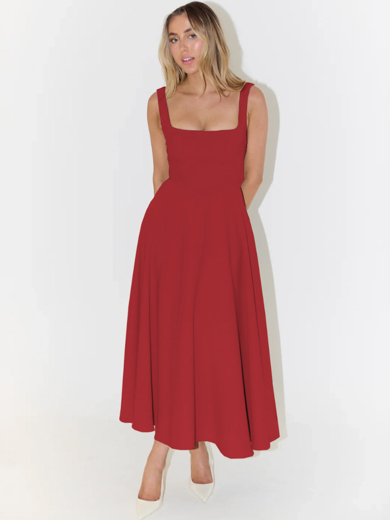 Rosalind - Graceful Midi Dress