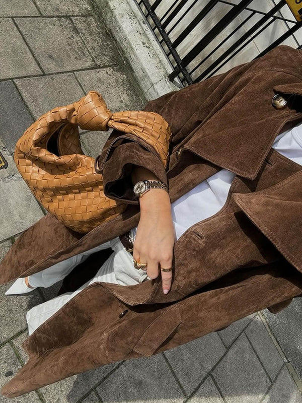 Campbell™ | Suede Trench Coat