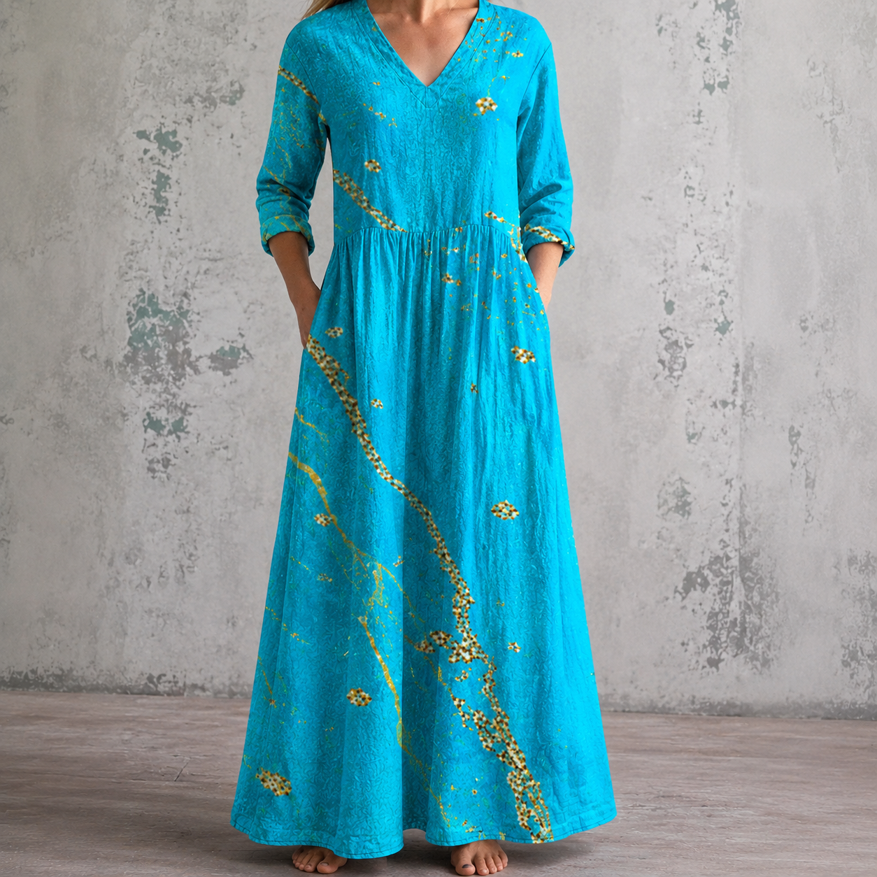 WILLOW™ | FLORAL LINEN SUMMER DRESS