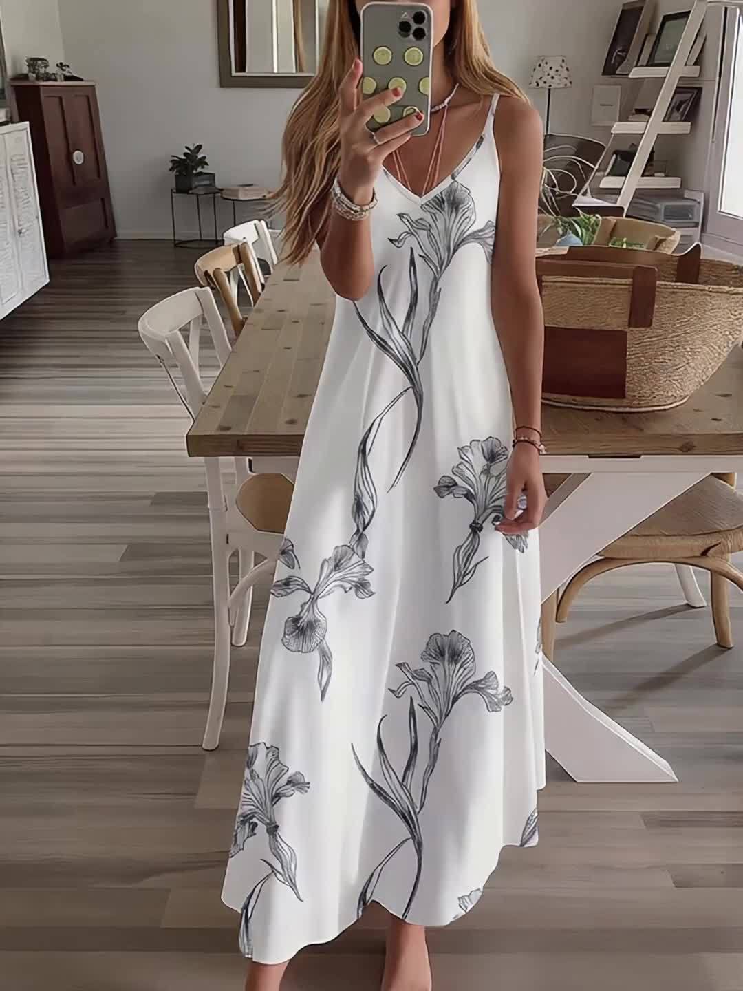 Luna Bloom Maxi Dress