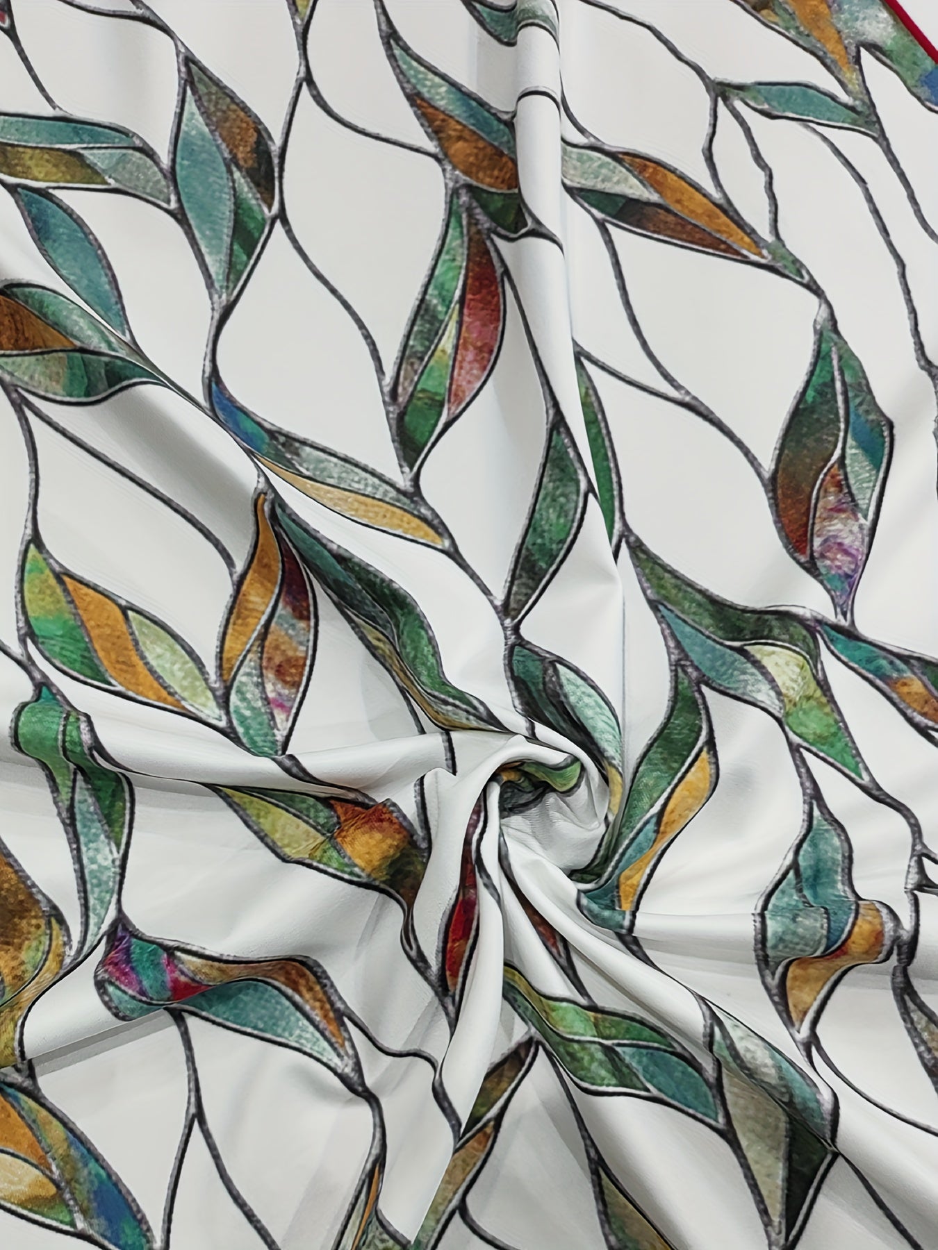 Women’s Summer Midi Dress – Lightweight Short Sleeve Botanical Print Dress