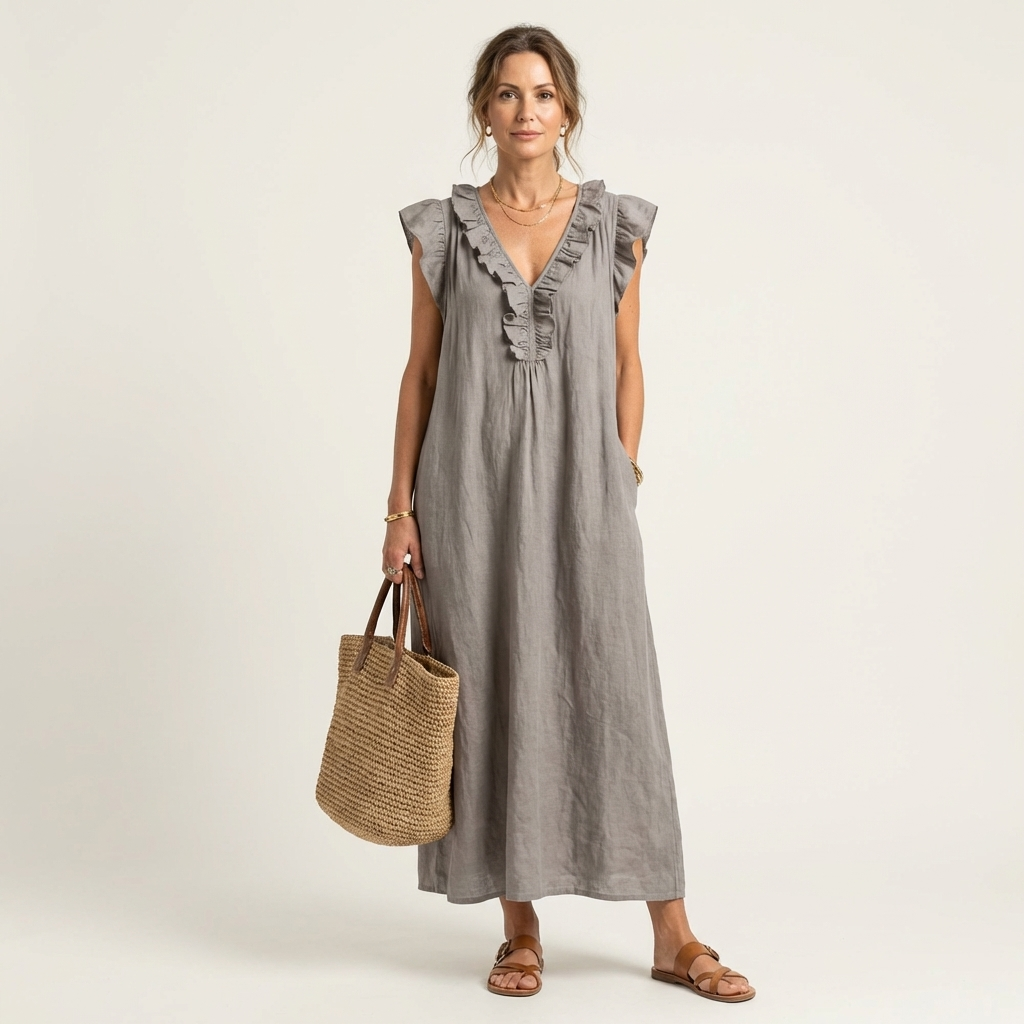 ÉLINA™ | Flowing Boho Dress