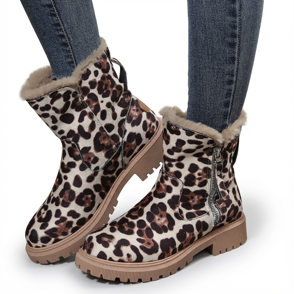 Campbell™ | Faux Fur Lined Ankle Boots