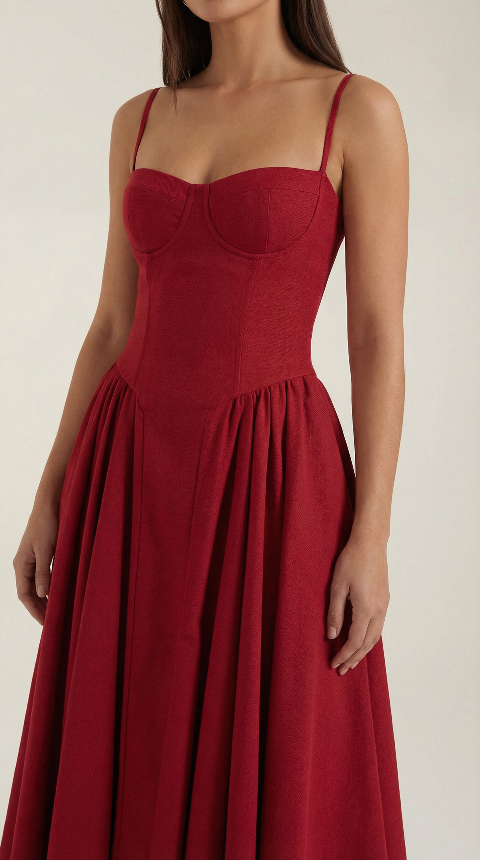 Ophelia – Romantic Cottage-Core Midi Dress