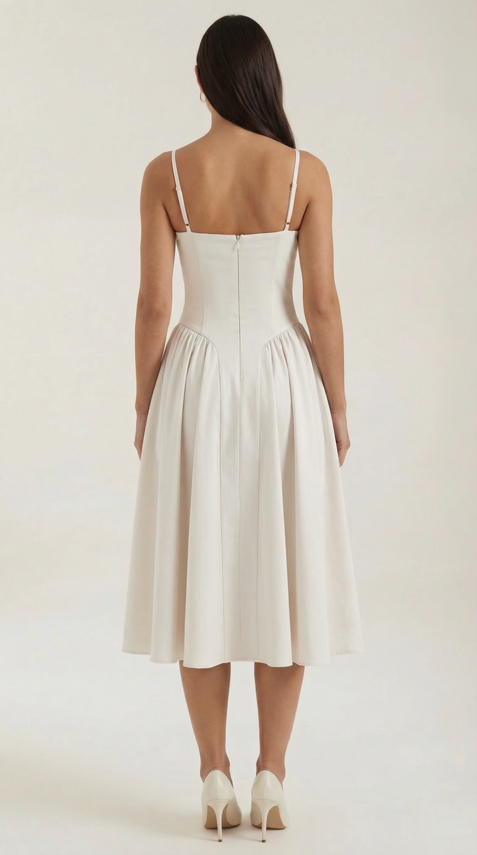 Ophelia – Romantic Cottage-Core Midi Dress