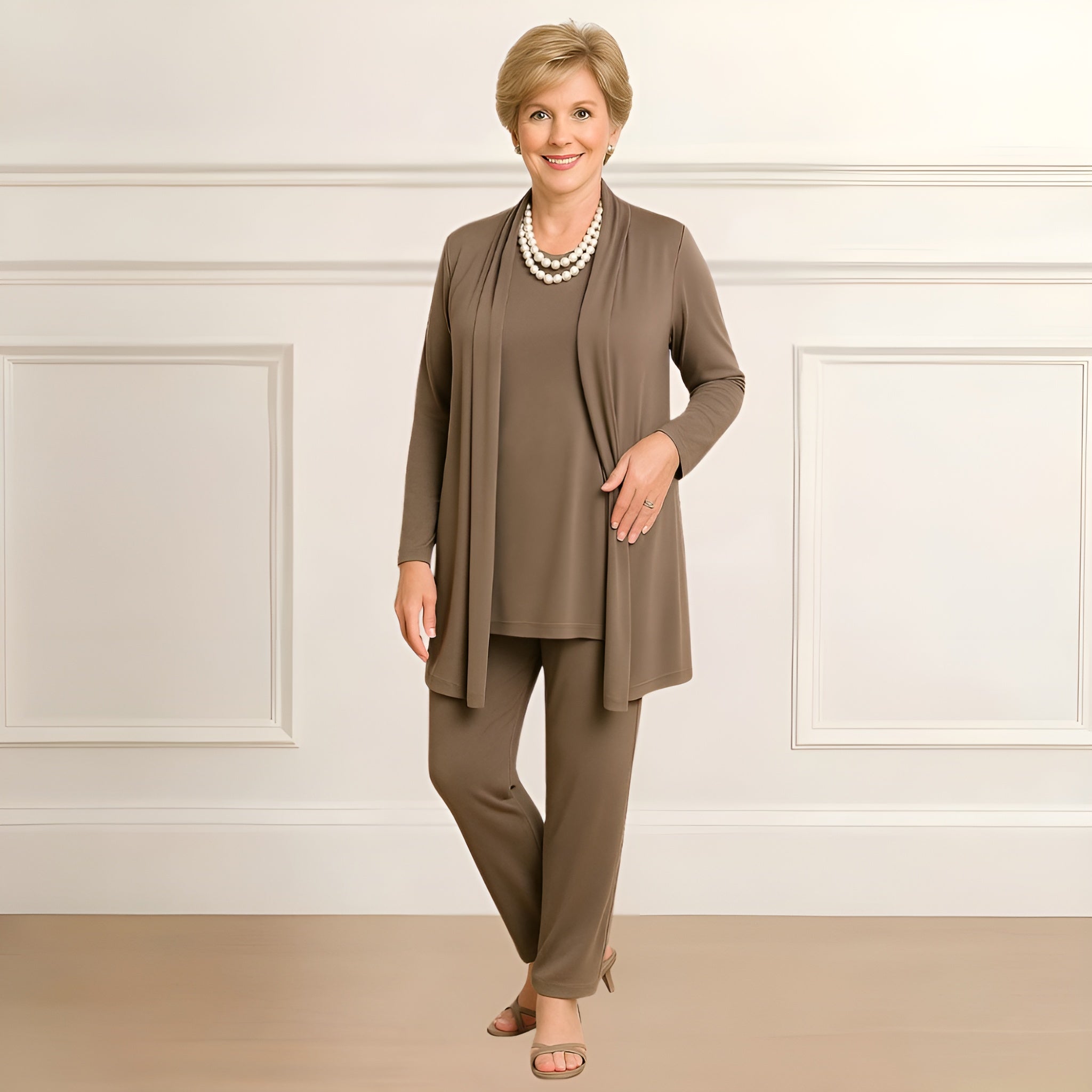 Olivia™ | Rosy Knit Set