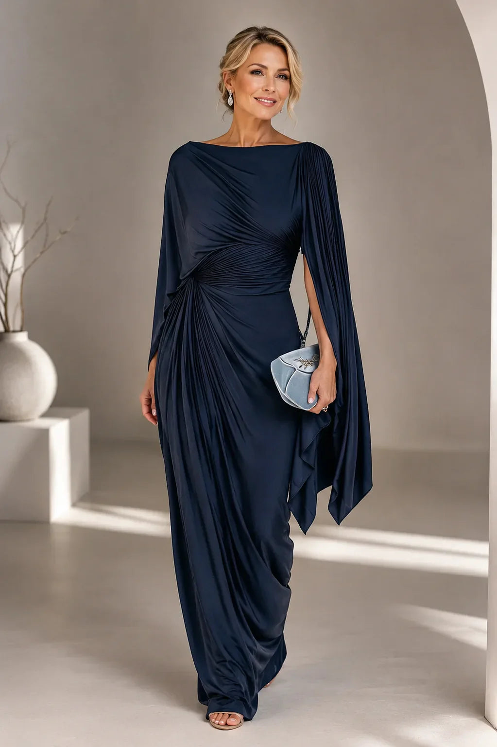 Lyssa | Pleated Maxi Dress