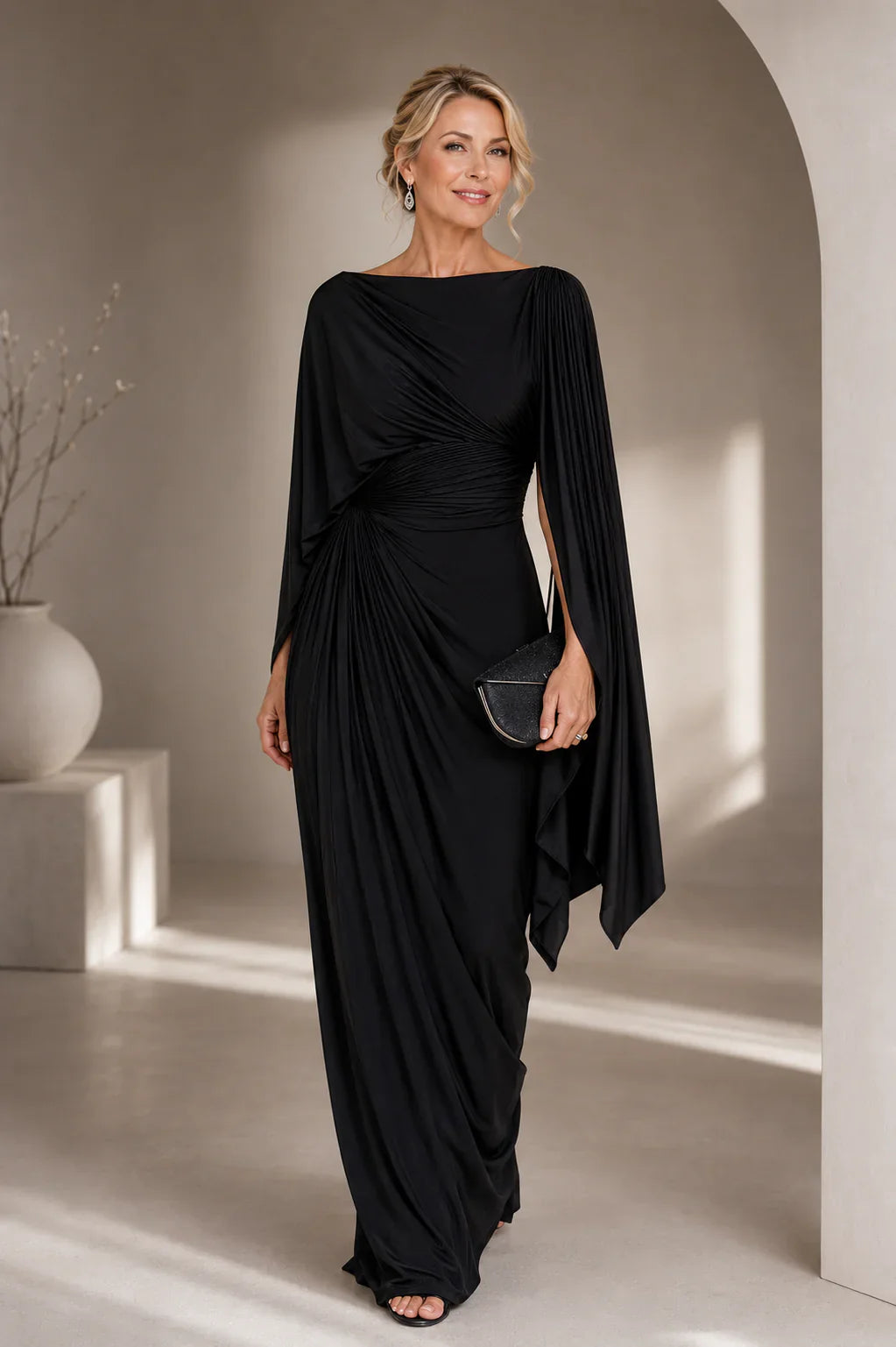 Lyssa | Pleated Maxi Dress