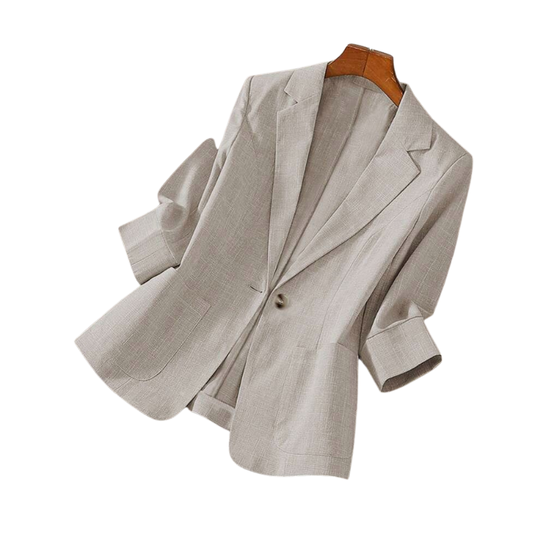 Classic Long Sleeve Blazer Coat