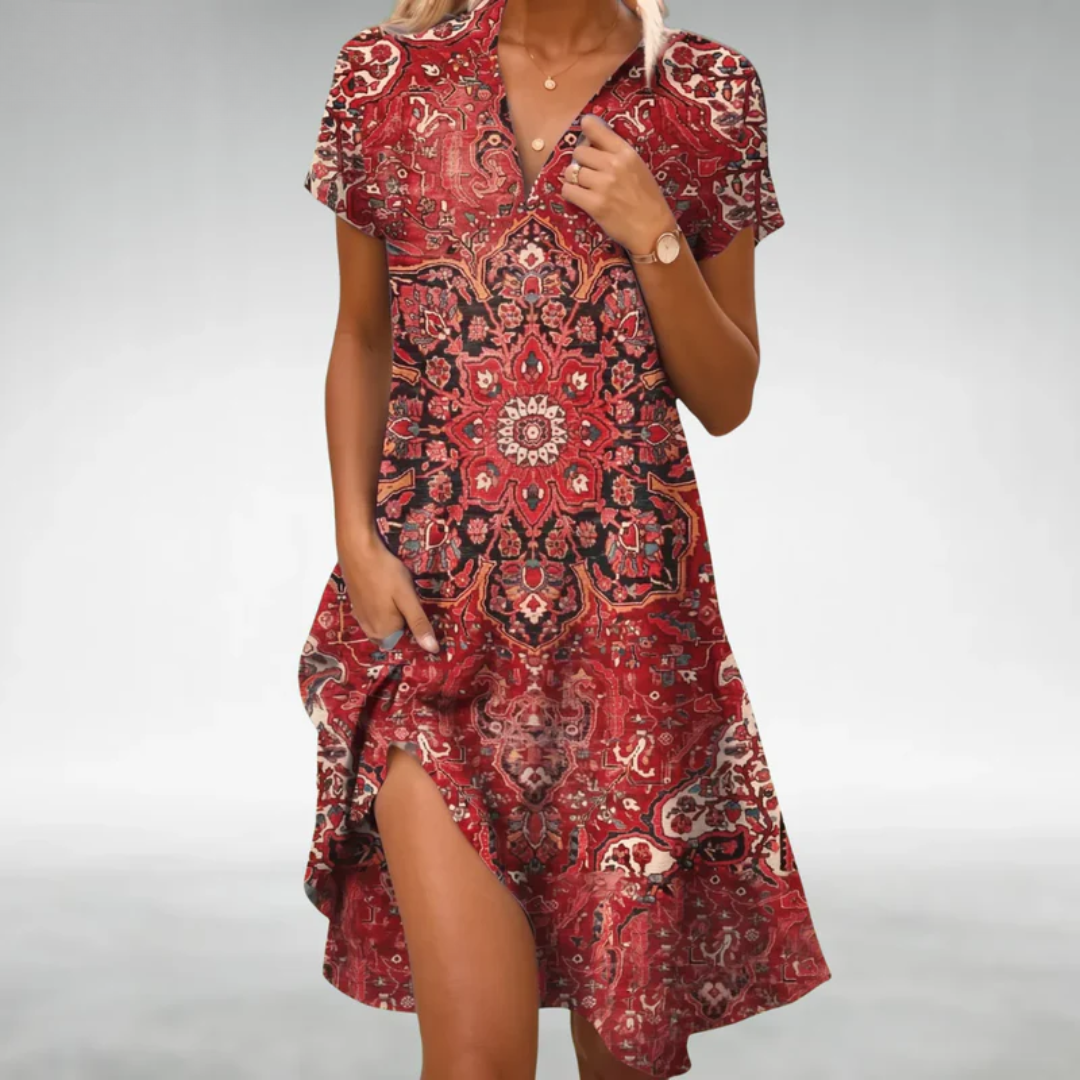 Daphne™ | Lightweight Comfort Midi Dress