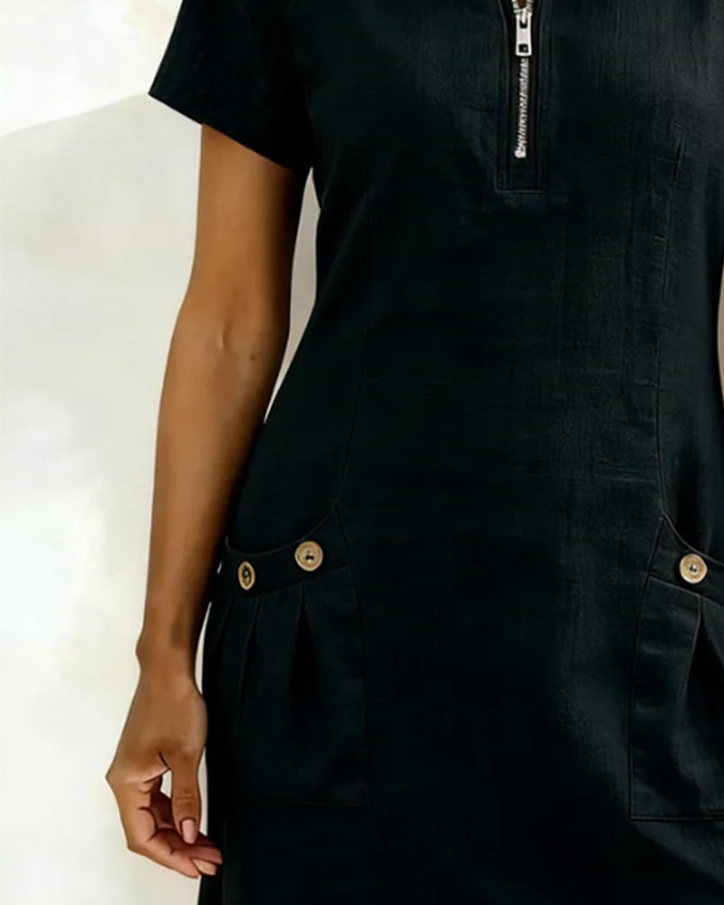 Lina™ Dress — Natural Elegance for Everyday Wear