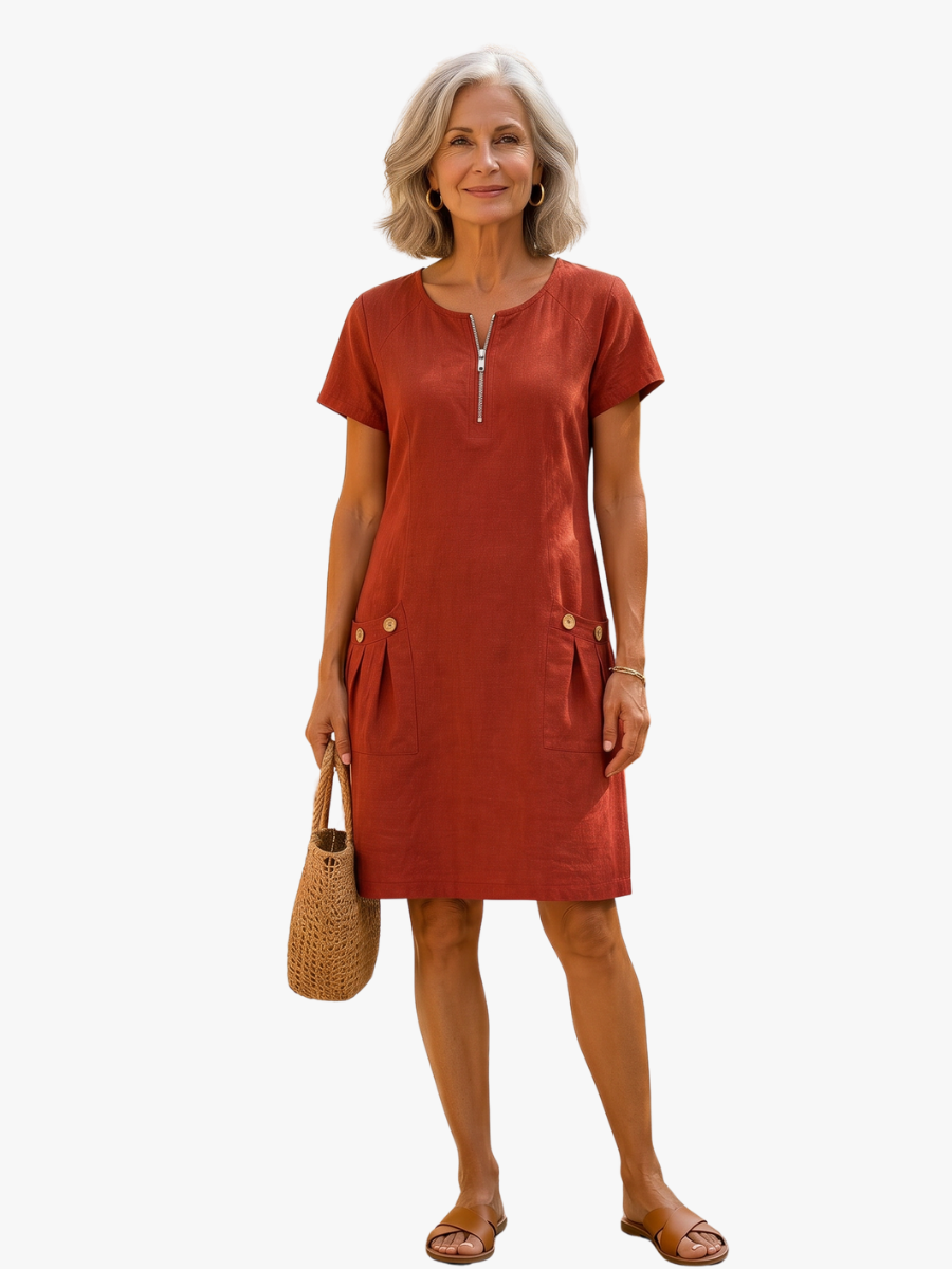 Ernest London | Chic Flowing Midi Dress for Women