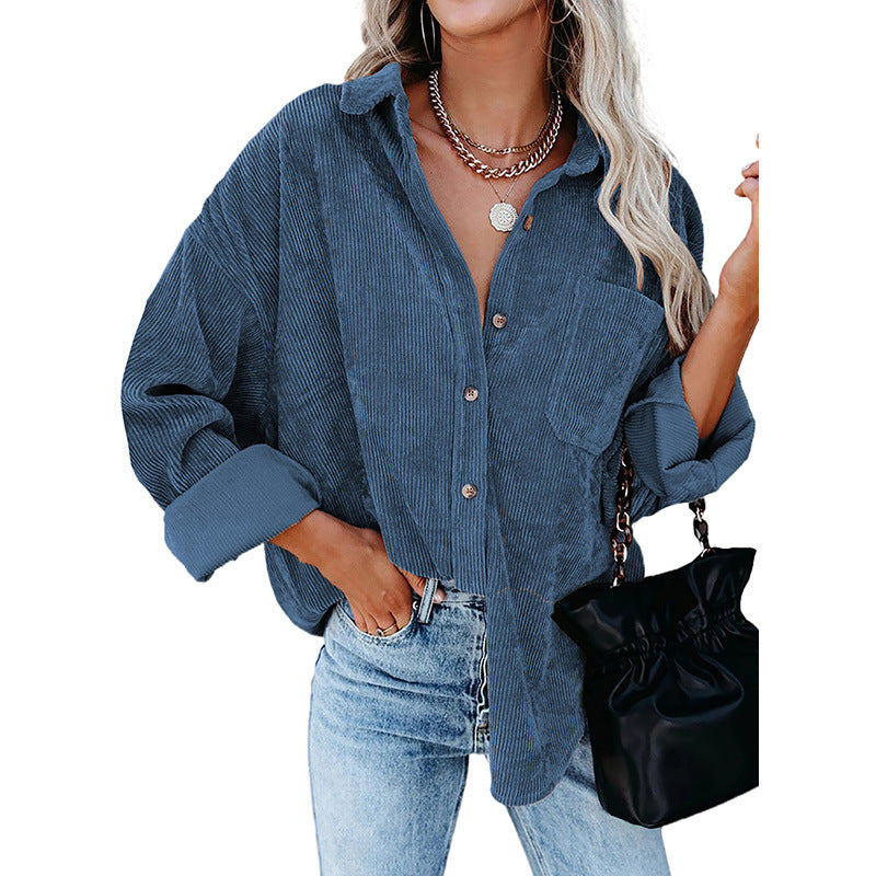 Campbell™ | Cozy Cord Overshirt