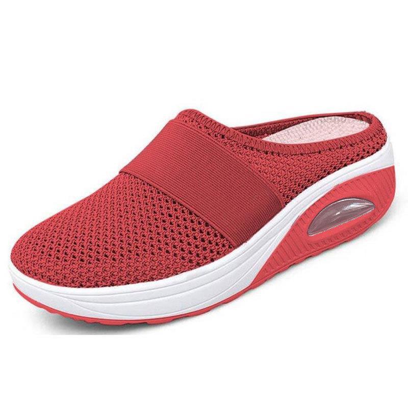 Brenda | Breathable Slip On Mules