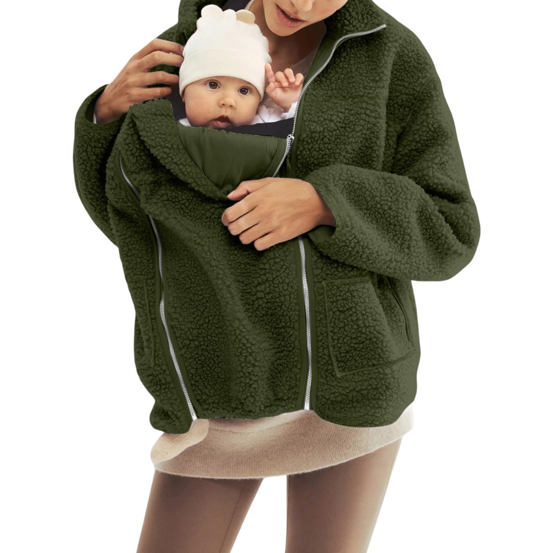 Campbell™ | 3-in-1 Teddy Babywearing Jacket