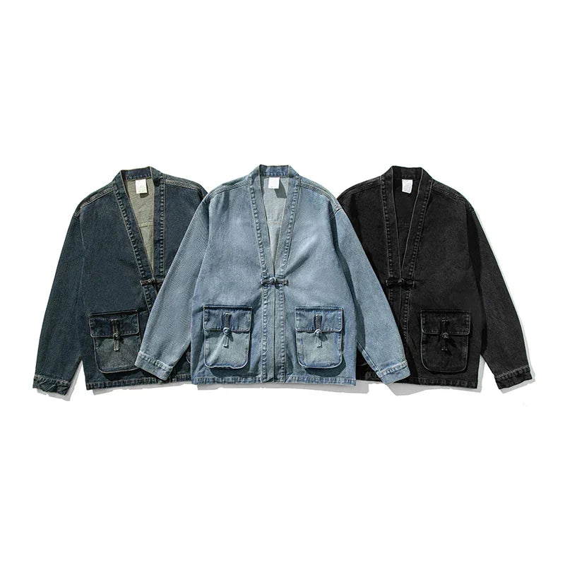 Campbell™ - Relaxed Denim Kimono