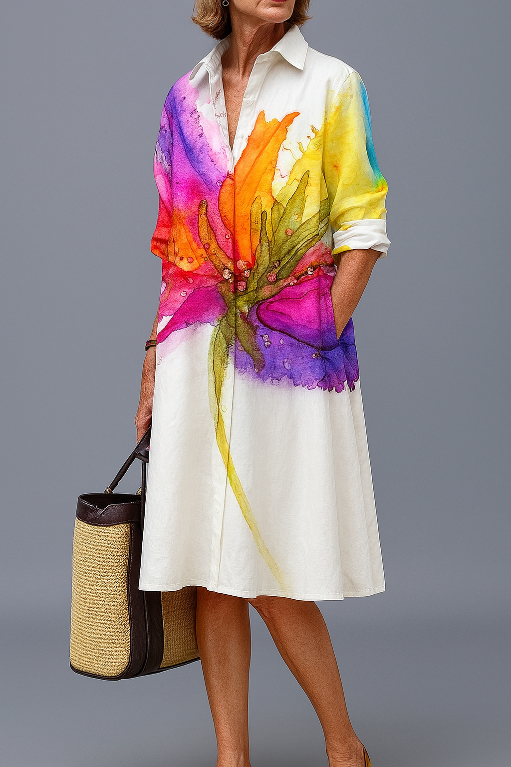 Maravelle™ | Luxurious Midi Dress for Carefree Summer Comfort