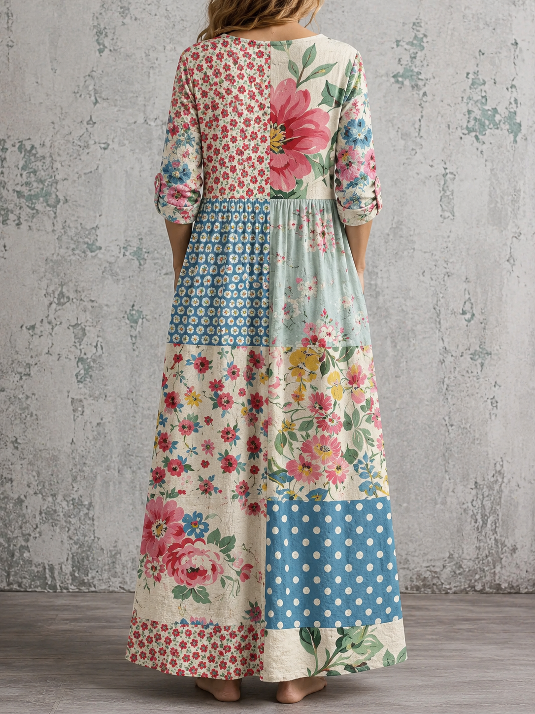 RHONDA™ | FLORAL LINEN SUMMER DRESS