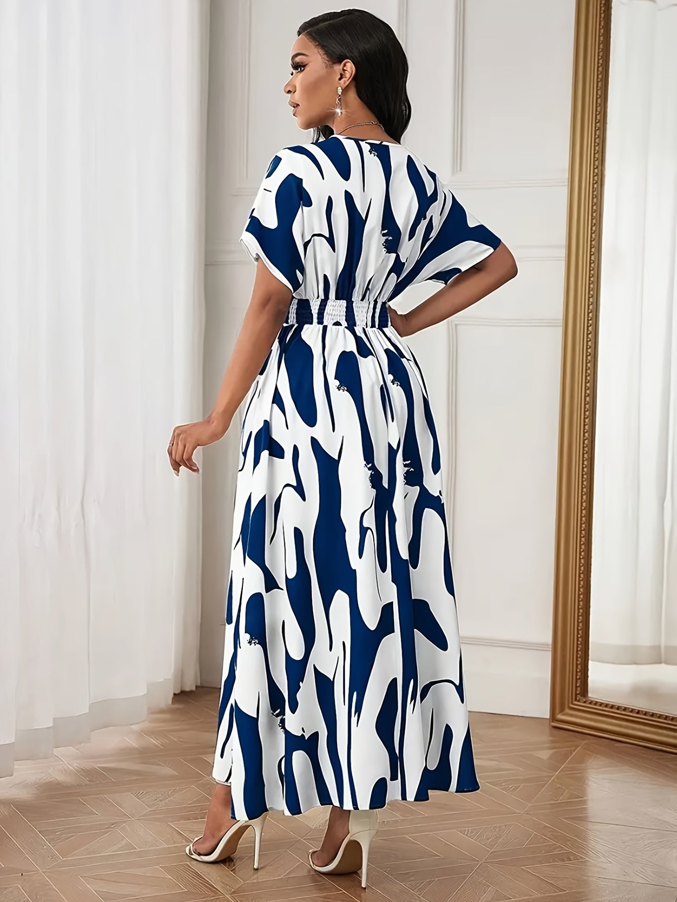 Veloura™ | Elegant Flowing Statement Maxi