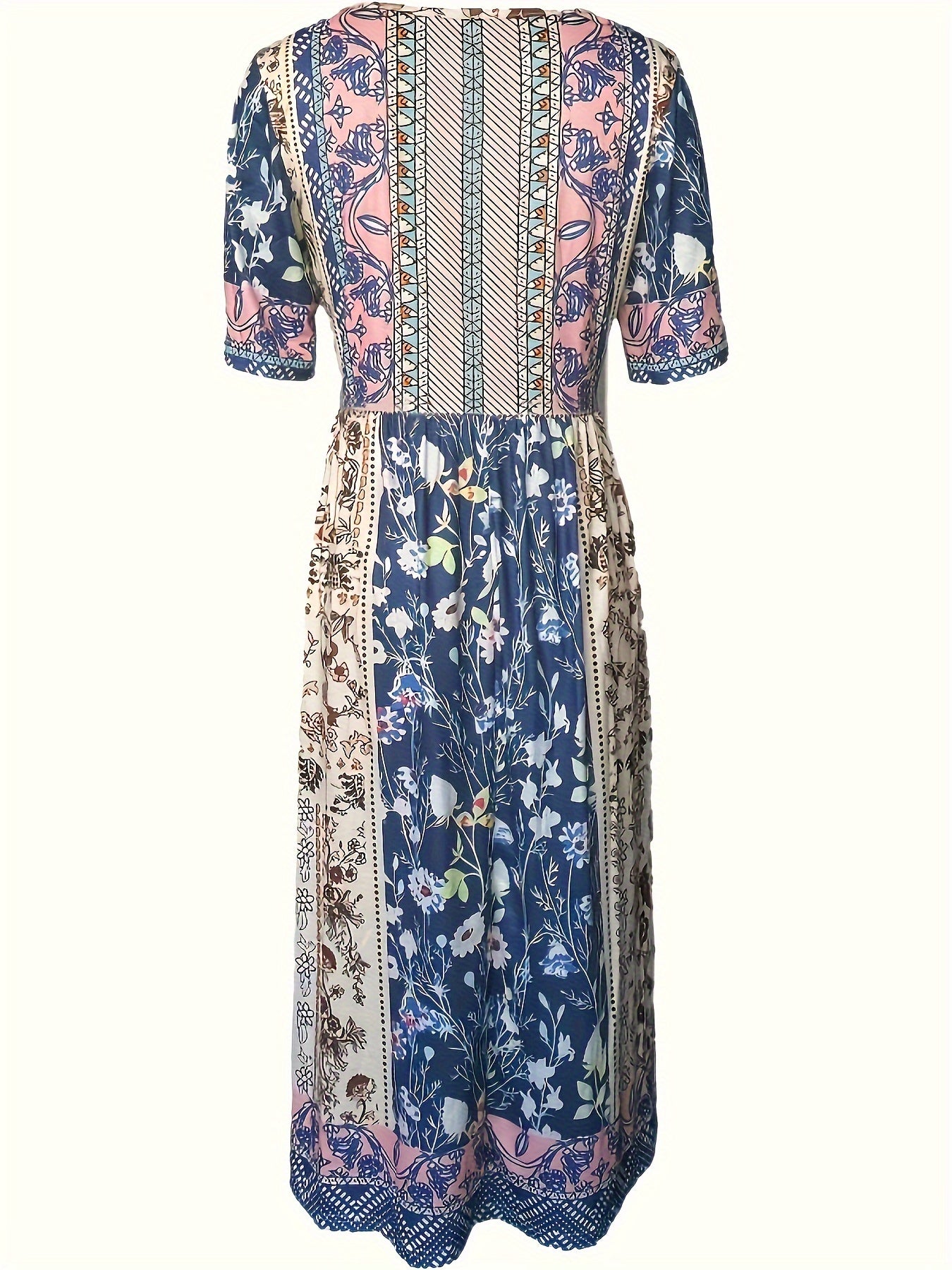 Elarisse™ | Bohemian Floral Pocket Maxi