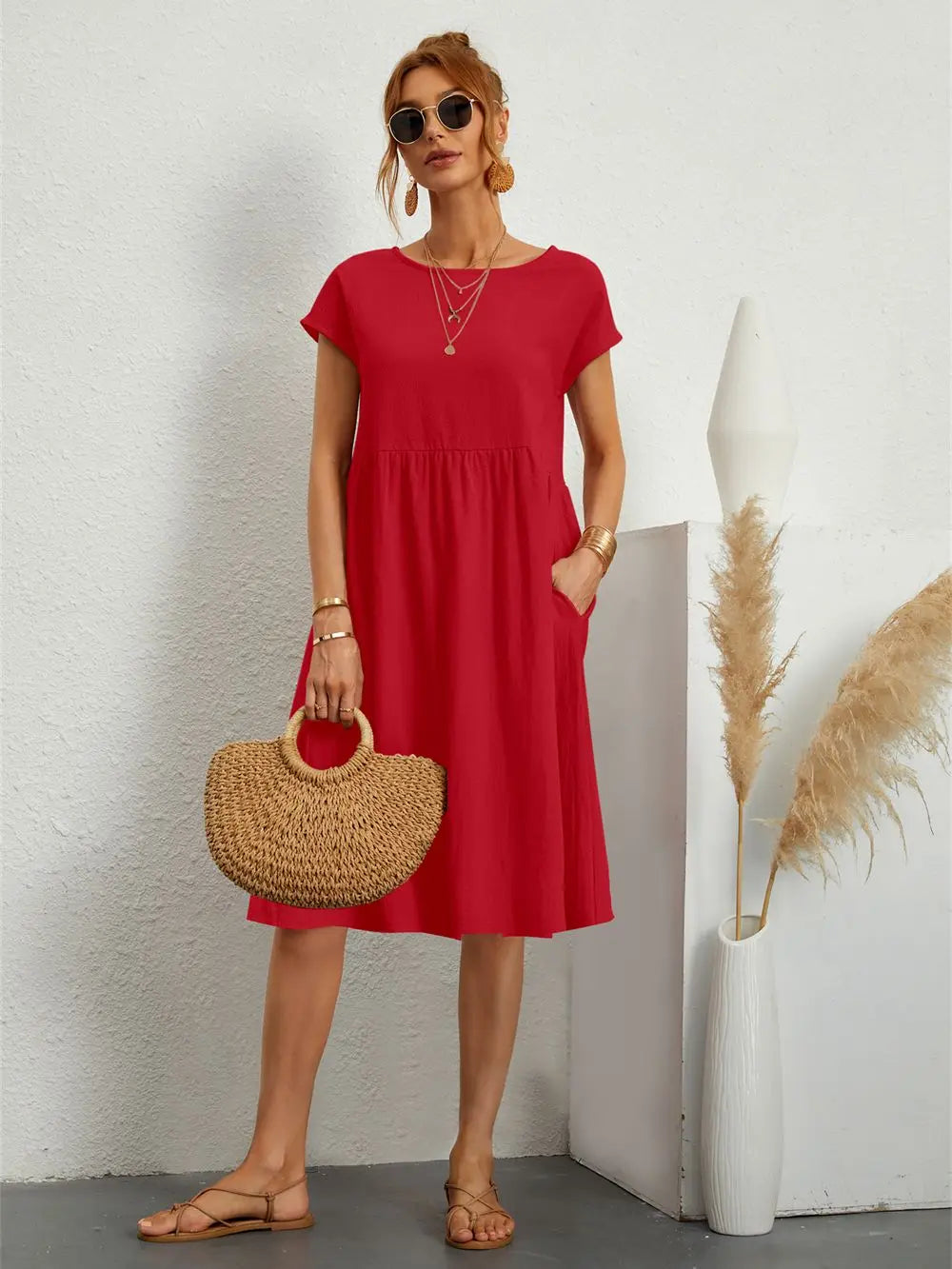 Robin™ | Casual Pocket Dress