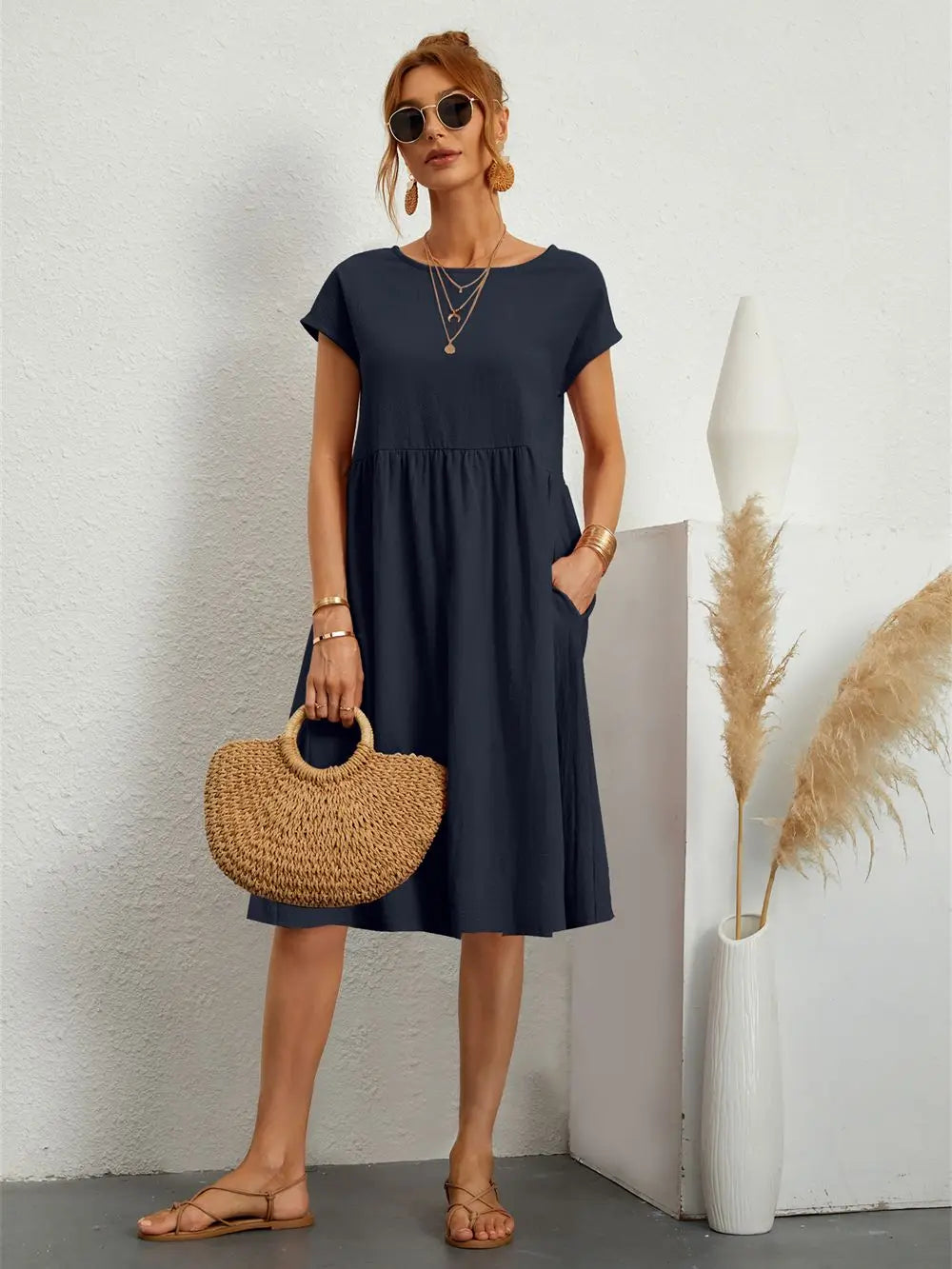 Robin™ | Casual Pocket Dress