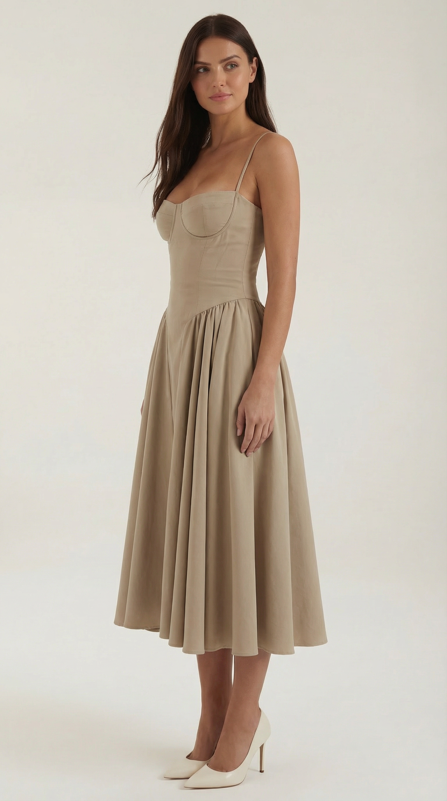 Ophelia – Romantic Cottage-Core Midi Dress