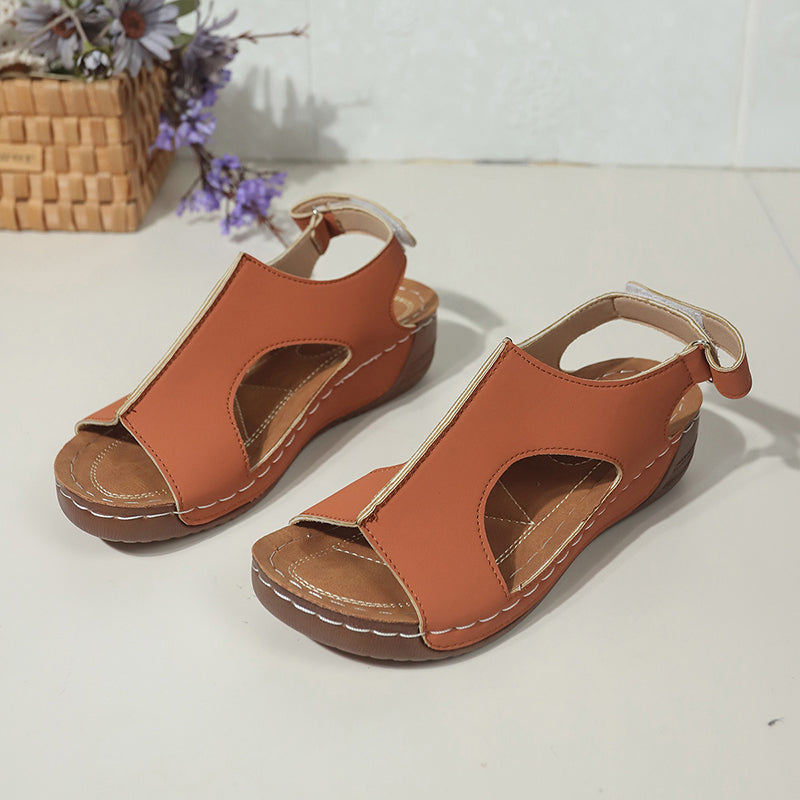 Selene™ – ANKLE STRAP PLATFORM SANDALS